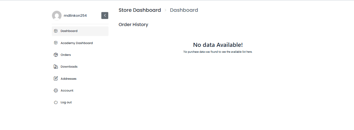 Store Dashboard
