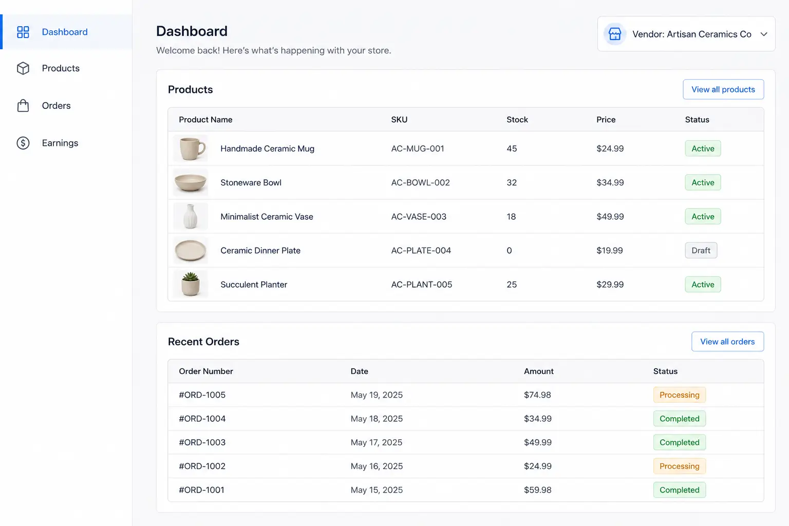 Order Management