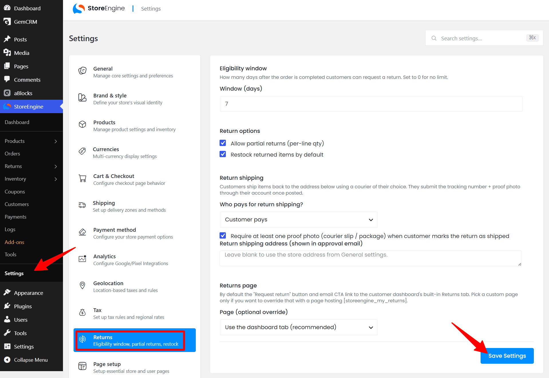 Configure Your Return Policy Configure Your Return Policy