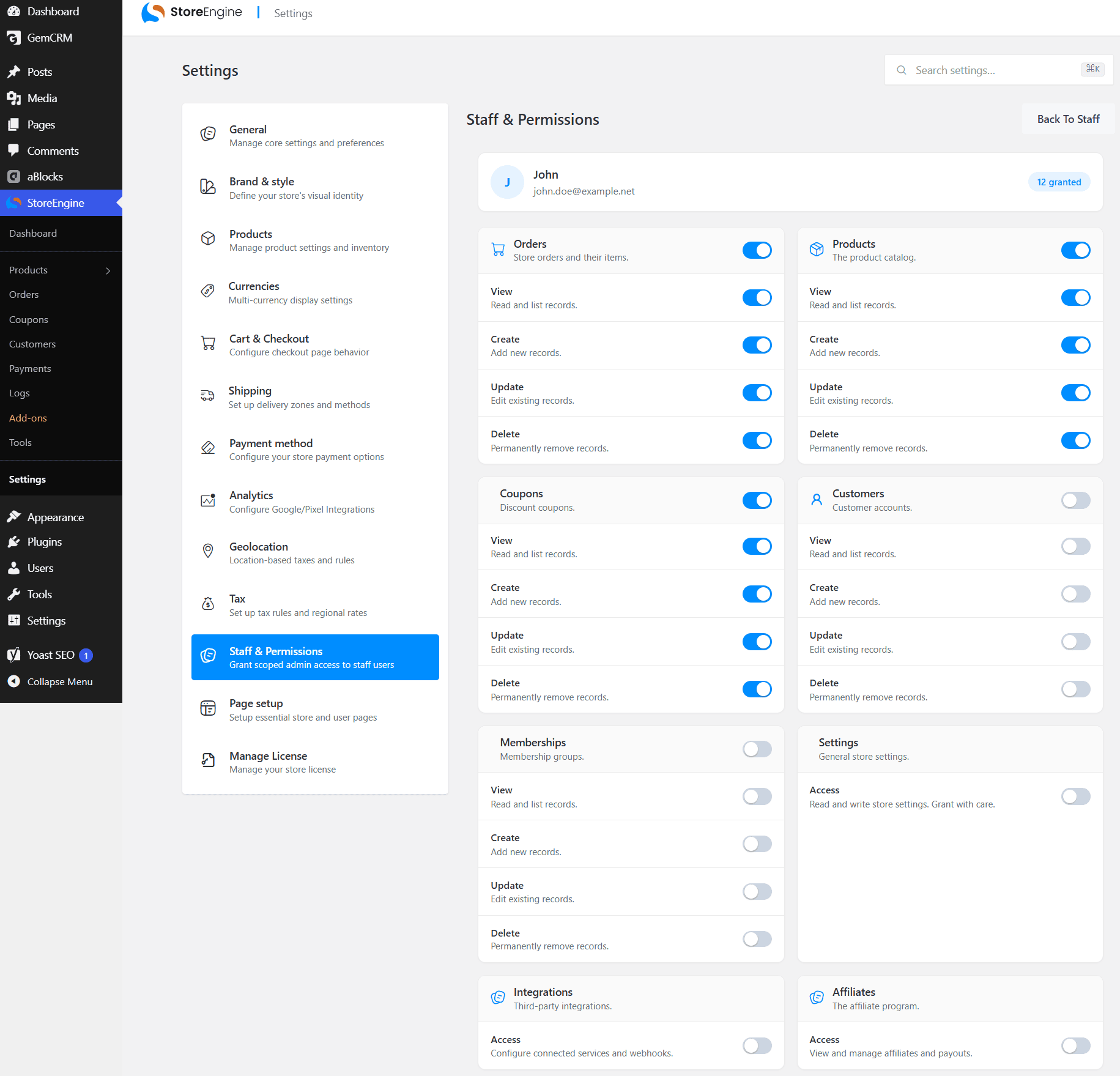 permissions permissions