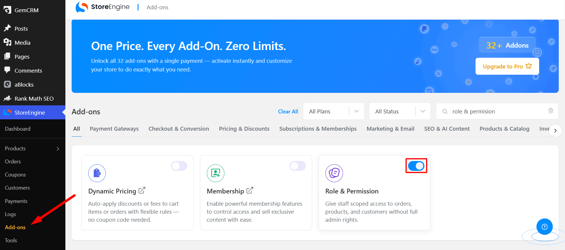 Add-ons Add-ons