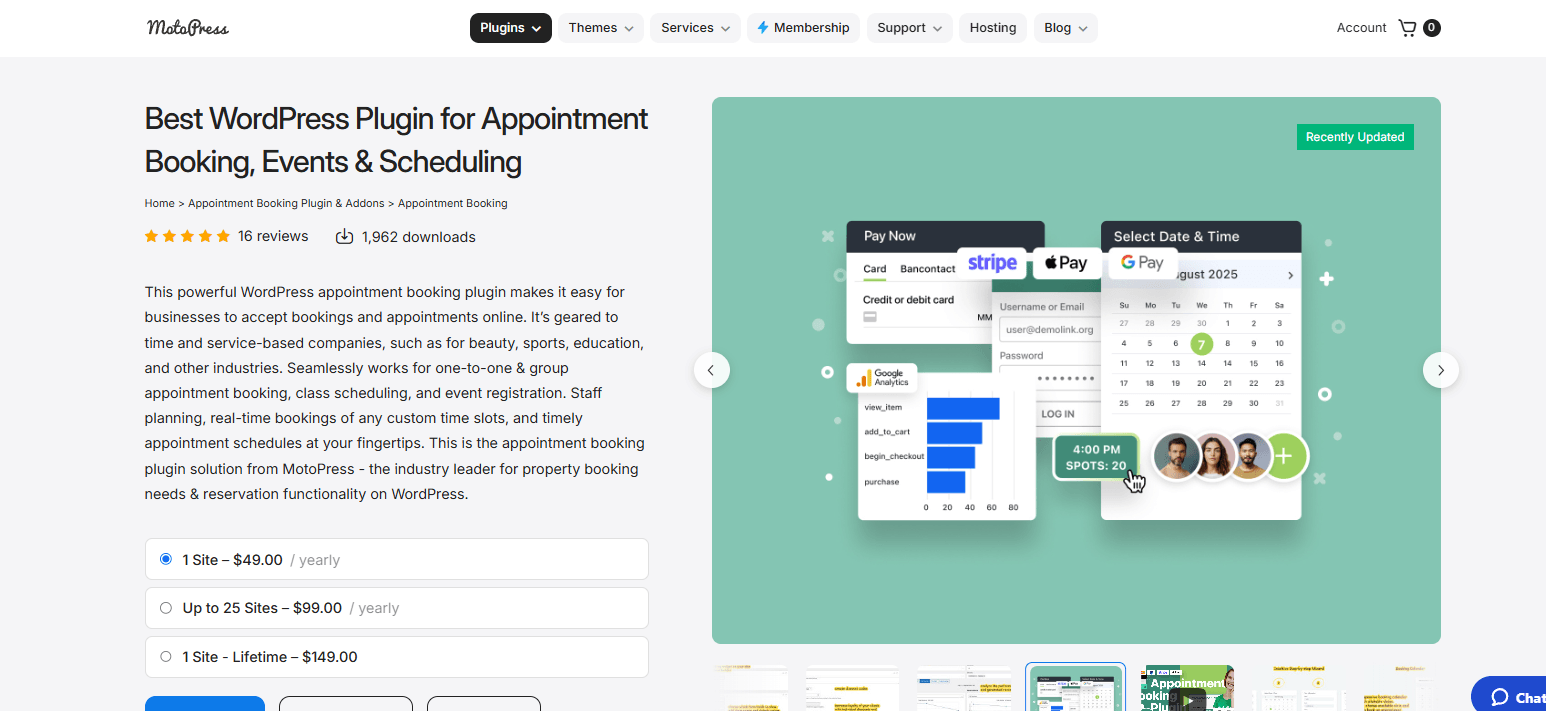 MotoPress Appointment Booking MotoPress Appointment Booking