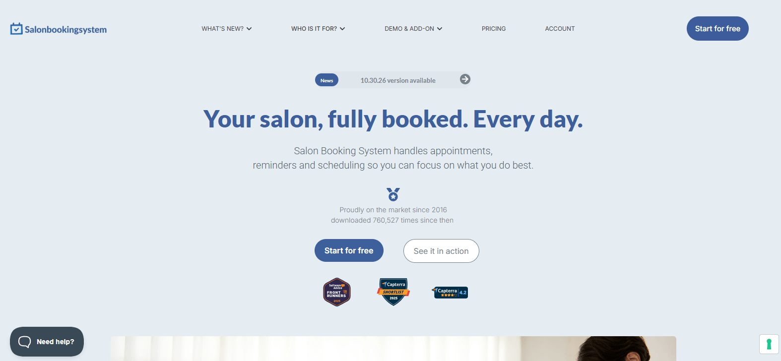 Salon Booking System Salon Booking System