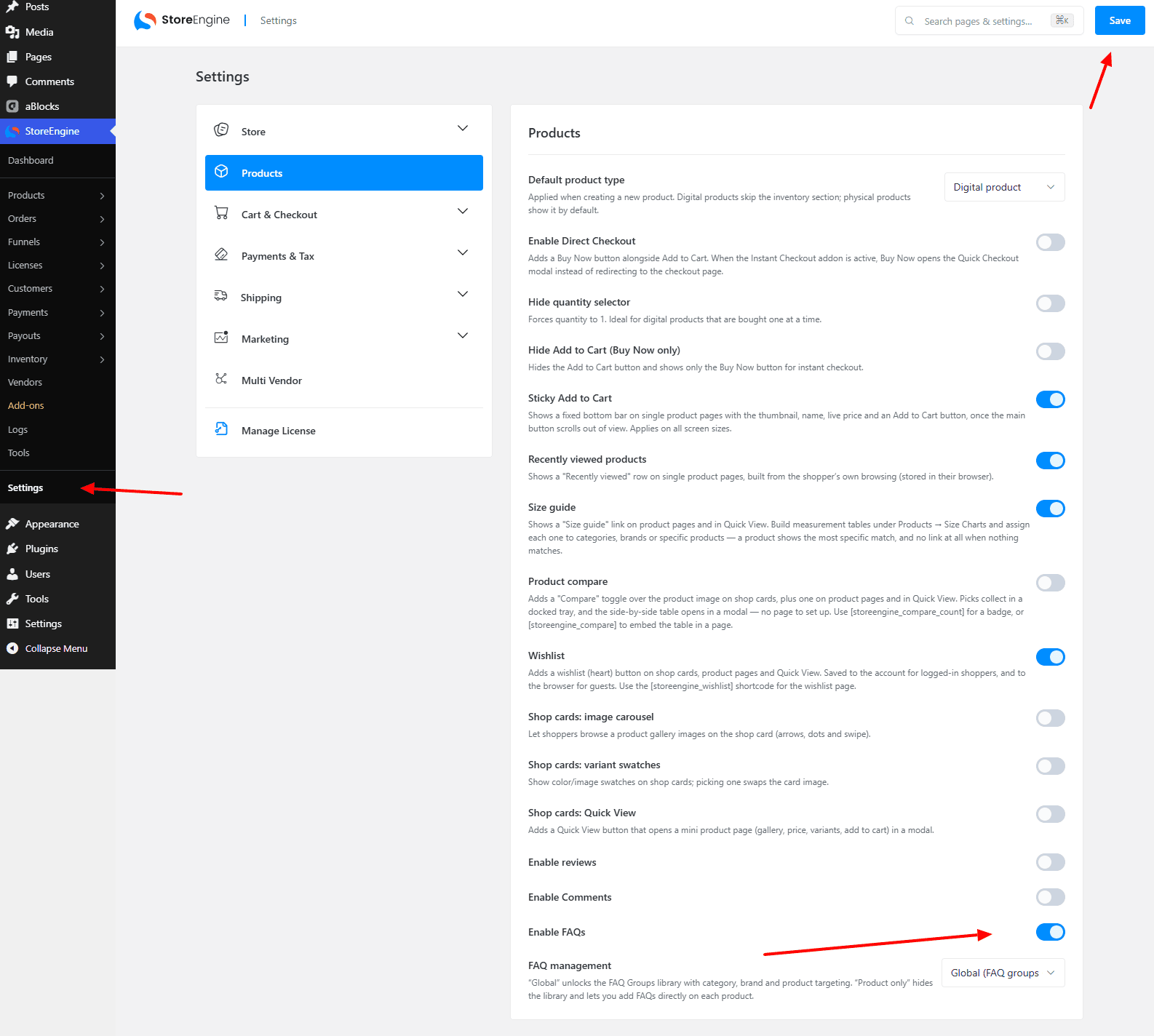 Enable FAQ