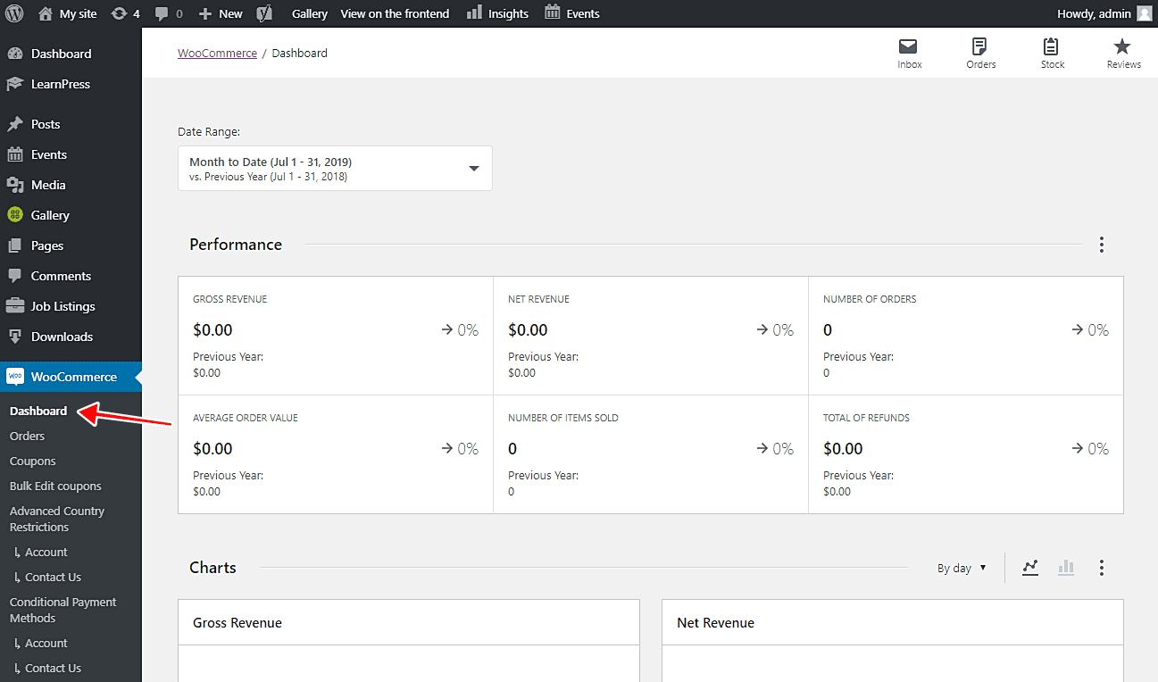 woocommerce - most popular e-commerce plugin for WordPress