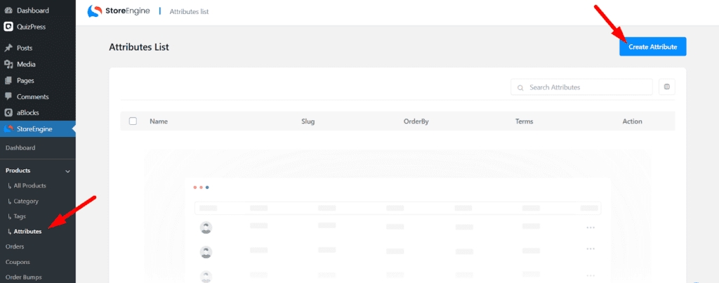 Steps For Product Variations CreationDefining Attributes in StoreEngine (Step 1)