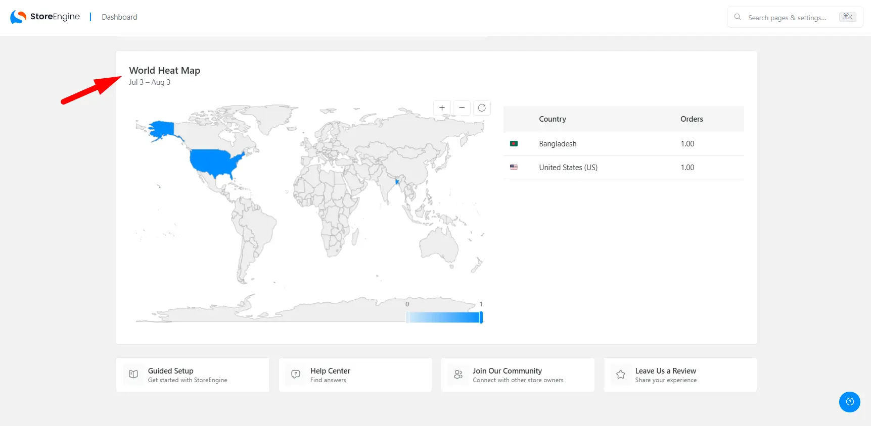 World Heat Map World Heat Map