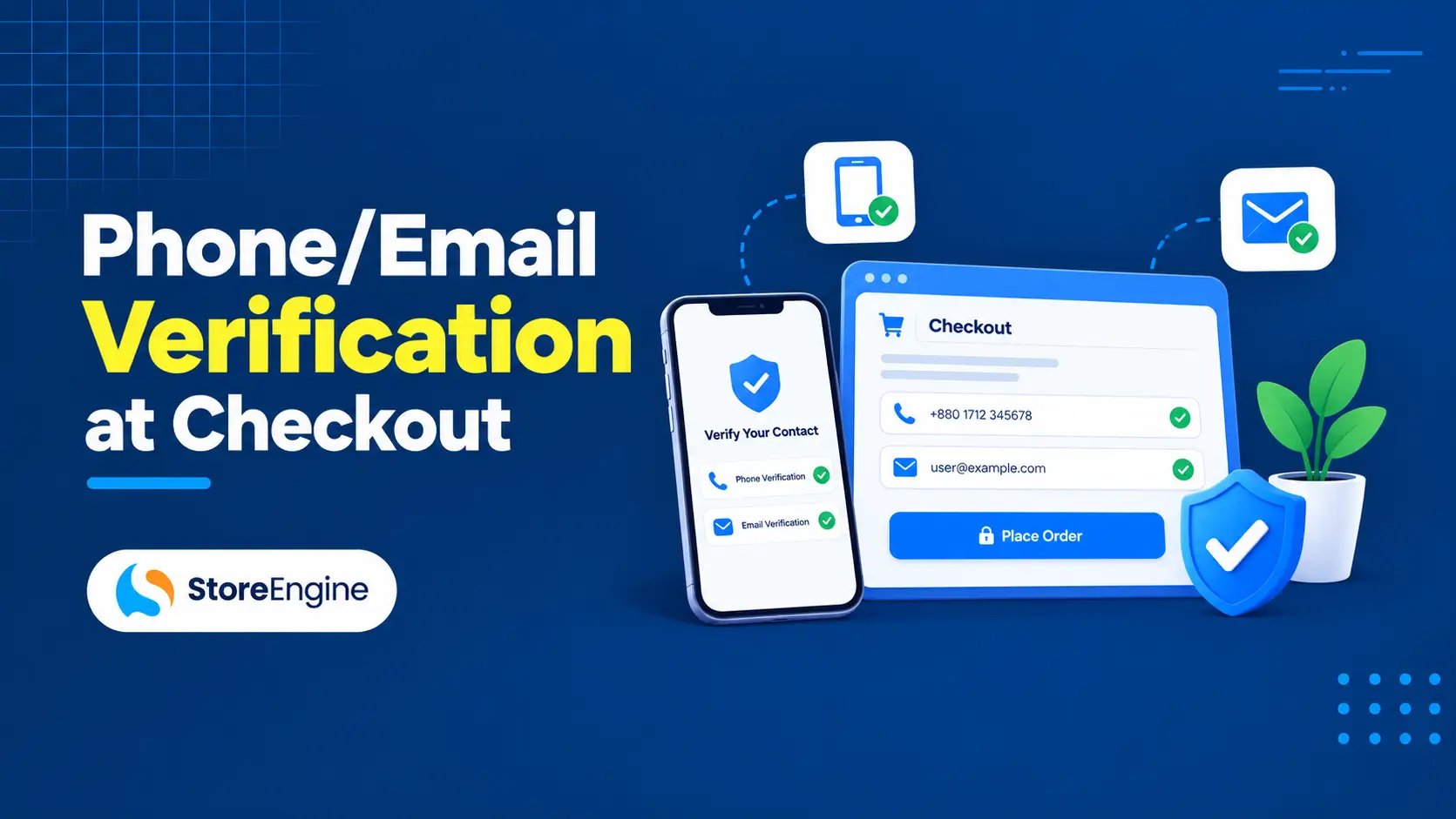 Phone/Email Verification at Checkout — Setup 