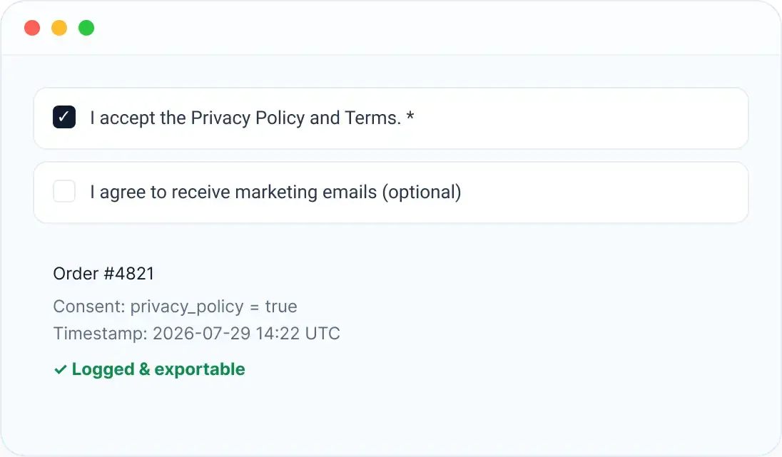 GDPR consent GDPR consent
