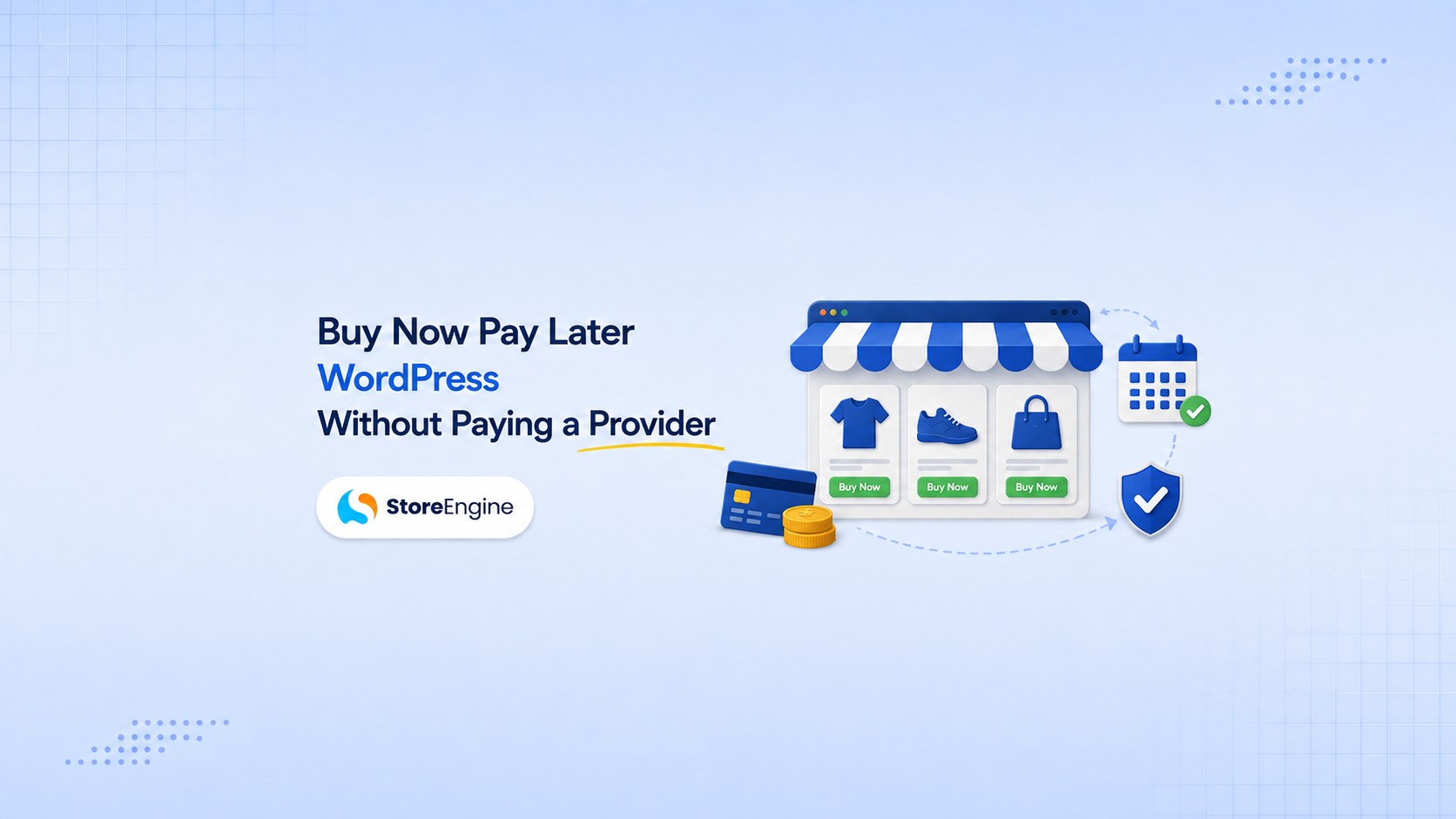 Buy Now Pay Later WordPress — Without Paying a Provider