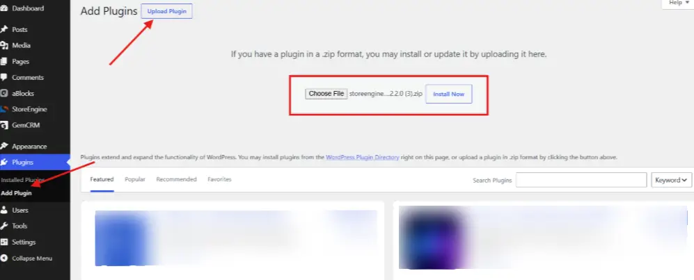  Upload and Install StoreEngine Pro