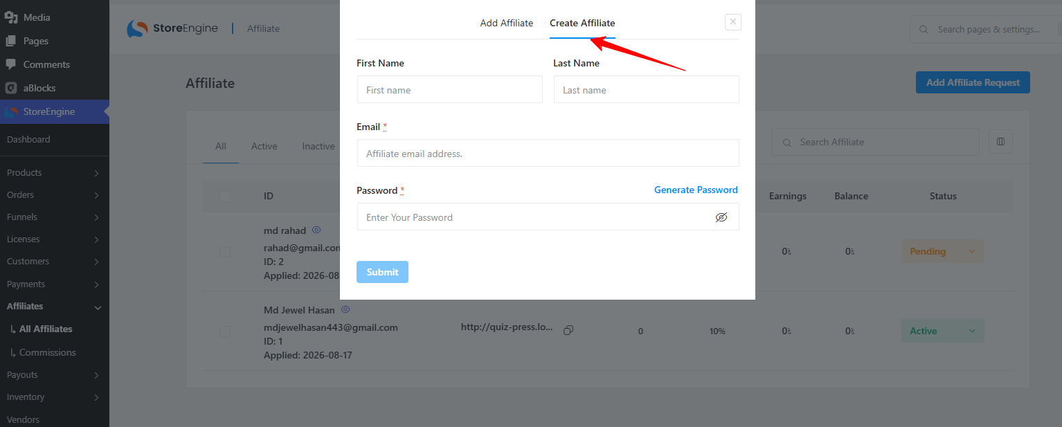 Create Your Affiliate Registration Page Create Your Affiliate Registration Page