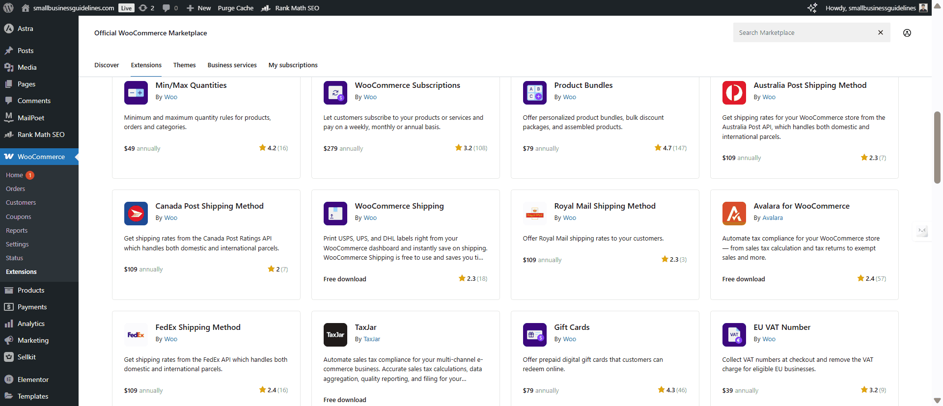 WooCommerce Addons